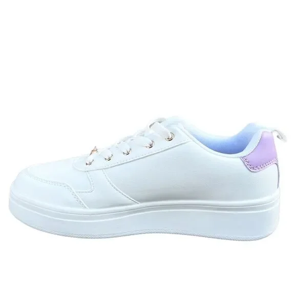 Looney Tunes Bugs Bunny White-Purple Sneaker Shoes - Picture 2 of 13
